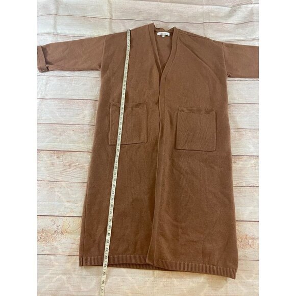 Lovers + Friends Women's Half Sleeve Open Front Long Cardigan - Small - Picture 9 of 14